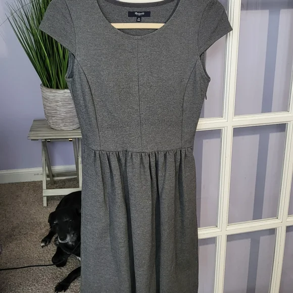 Madewell Screenplay Ponte Skater dress XS - Picture 3 of 6